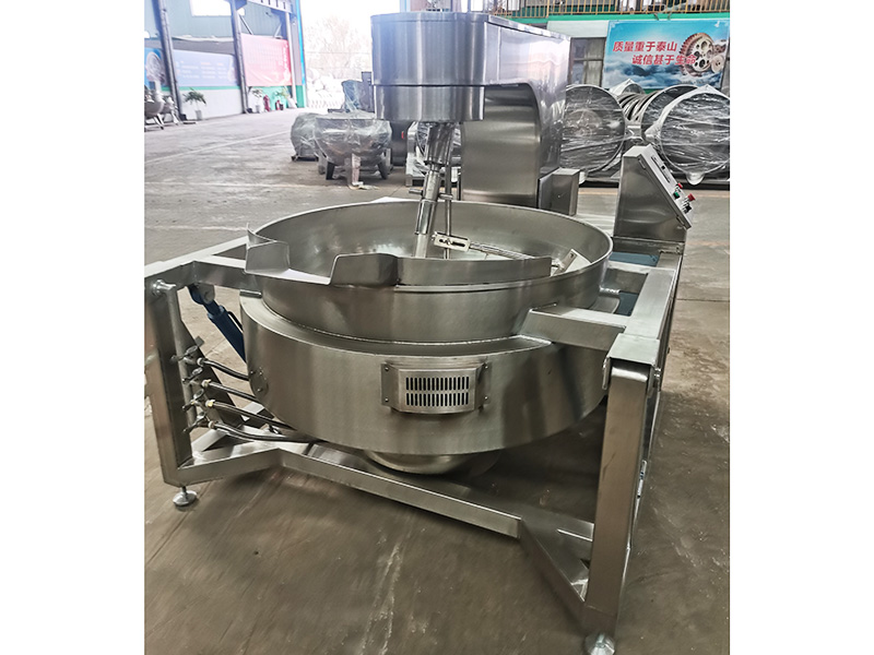 行星全自动燃气搅拌炒锅