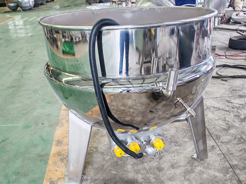 立式加高沿夹层锅